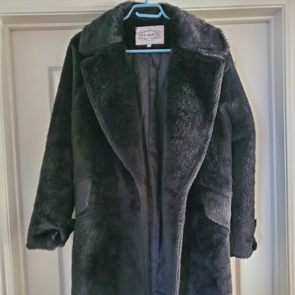 Pink Martini Teddy Faux Fur coat